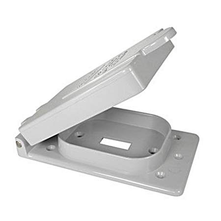 PVC Single FS Toggle Switch Cover