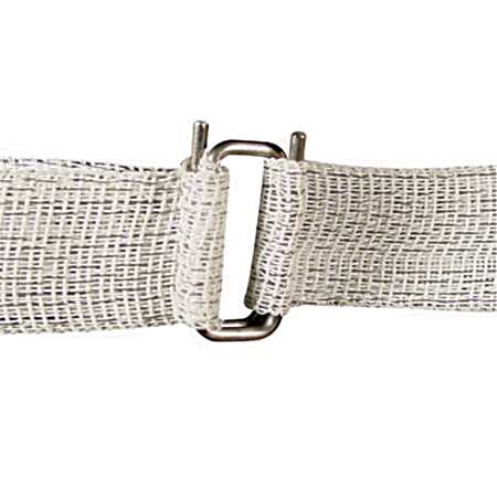 1.5 in Stainless Steel Polytape Splice Buckle - 4 Pk
