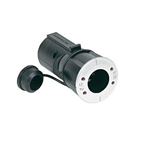 LED Test 7-Way RV Blade to 6-Pole Round Adapter - 47535