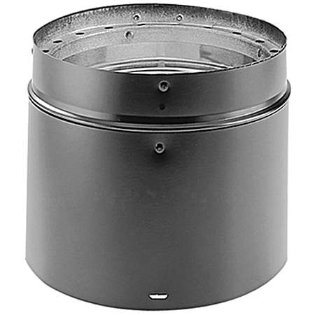 Double Wall 6 In. Wood Stove Adjustable Pipe