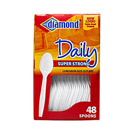 Dailyware Plastic Spoons - 48 Pk.