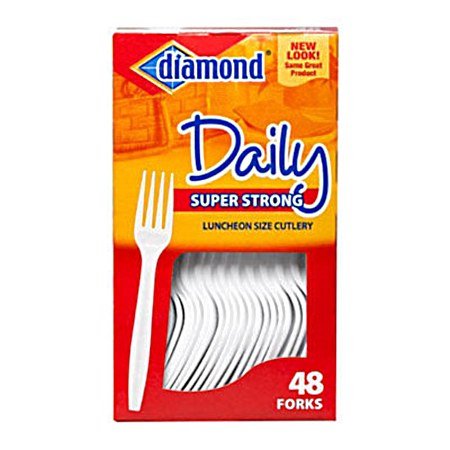 Daily Plastic Forks - 48 Pk.