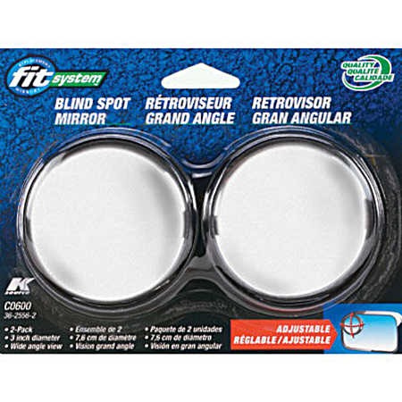 3 In. Stick-On Adjustable Mirrors