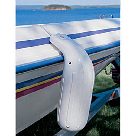 White Low Freeboard Fender