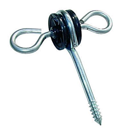 Wood Post Screw-In Gate Anchors - 2 Pk