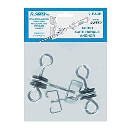 T-Post Screw-In Gate Anchors - 2 Pk