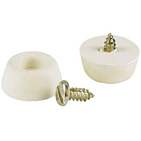 Rubber Screw-On Bumper - 4 Pk.
