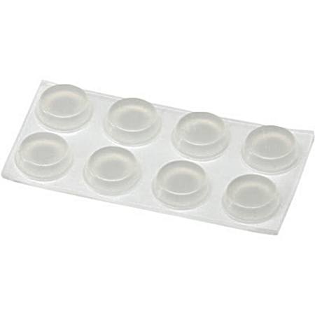 Clear Vinyl Adhesive Bumper - 16 Pk.