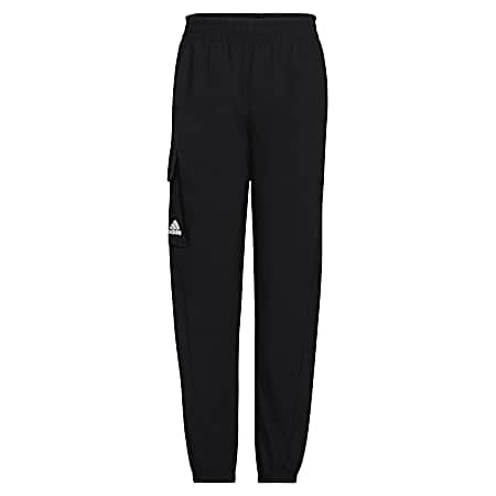 Boys' Black Escape Woven Cargo Joggers