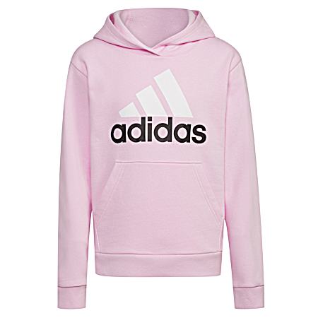 Little Girls' Pink Essential Fleece Hoodie