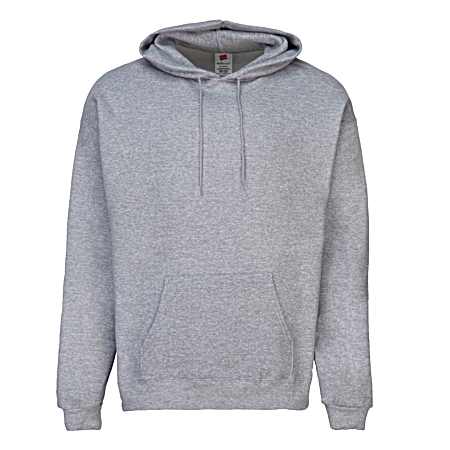 Men's EcoSmart Steel Heather Long Sleeve Fleece Hoodie