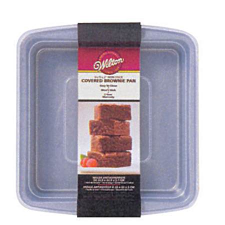 Recipe Right Square Covered Brownie Pan