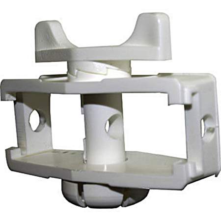 White In-Line Tensioner Polyrope Tightener - 4 Pk