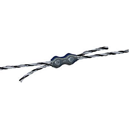 3mm Polywire Double-Post Splicer - 4 Pk