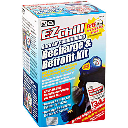 R-134a A/C Recharge & Retrofit Kit
