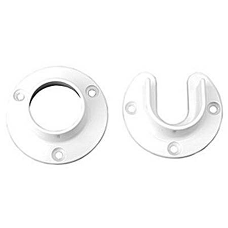 Closet-Pro 1-5/16 In. Pole Sockets - White