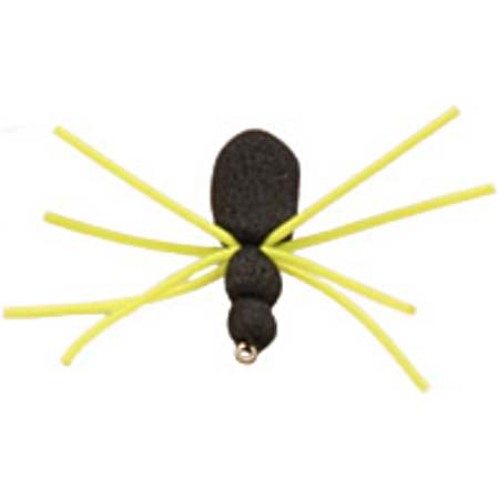 Fly Fishing Hot Leg Spider - Black/Chartreuse