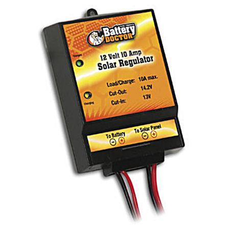 12-Volt 10-Amp Solar Regulator