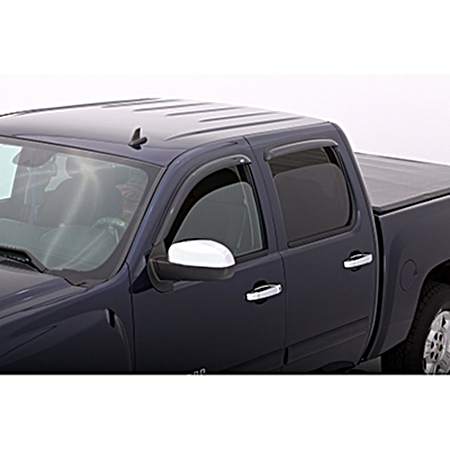 Window Vent GM Silverado & Sierra Ext Cab 4pc 2007-2013