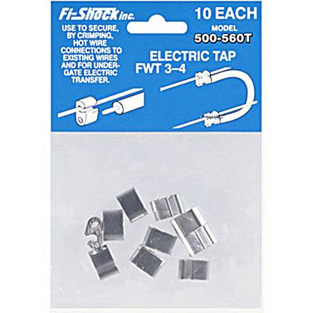 FWT 3-4 Electric Fence Wire Taps - 10 Pk