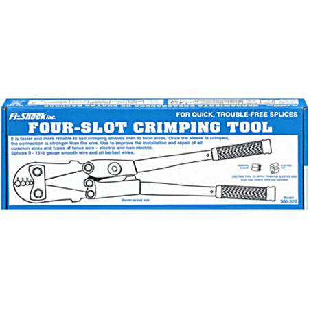 4-Slot High Tensile Wire Crimping Tool