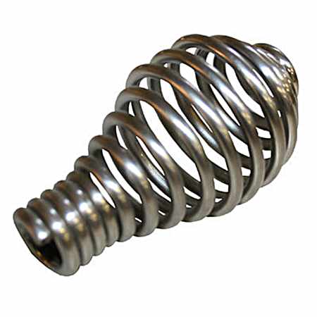 Large Nickel Spring Stove Handle