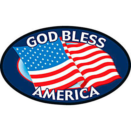 God Bless America Hitch Cover