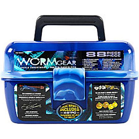 88 Pc. Tackle Box - Blue