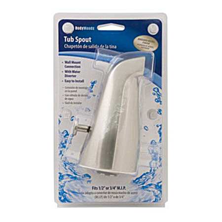 Wall Mount Diverter Spout - Brushed Nickel