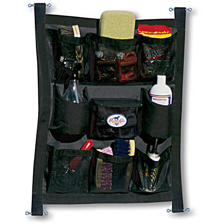 24 in x 27 in Black Trailer Door Short Caddy