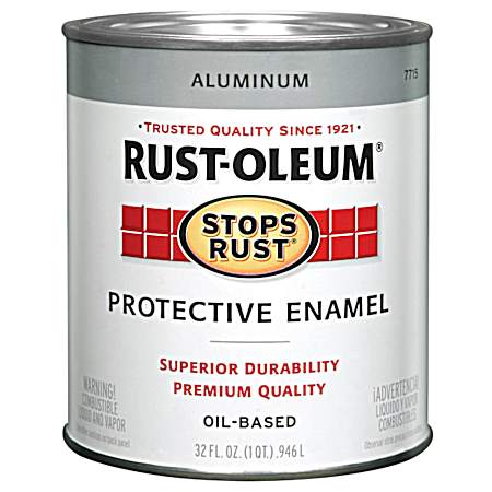 Stops Rust Protective Enamel - Aluminum