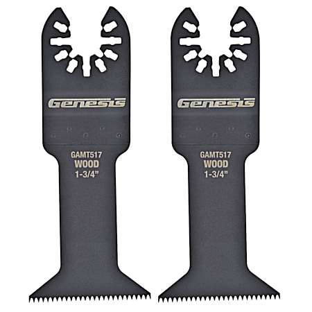 Coarse Tooth Flush-Cut Blades 1-3/4 in. 2 Pk.