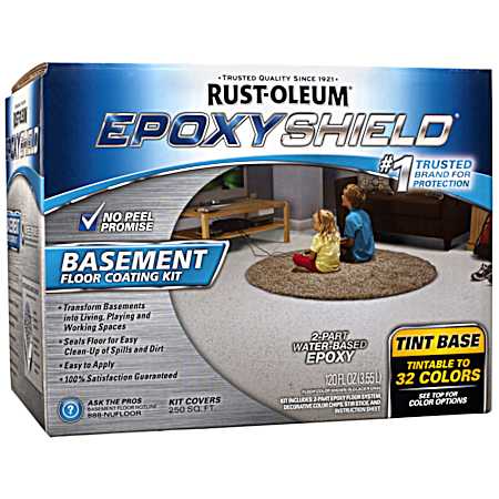 EpoxyShield Basement Floor Tint Base