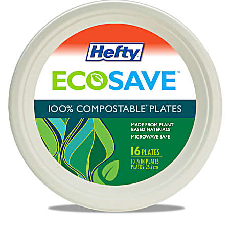 Paper Dinner Plates - 16 Ct.