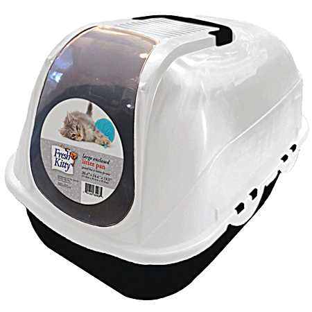 Large Enclosed Litter Pan