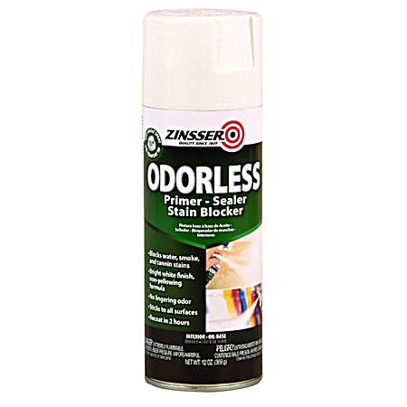 Bulls Eye White Odorless Primer Spray