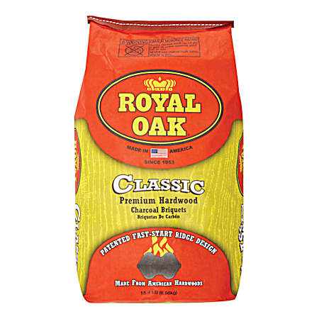 15.4 lb Premium Charcoal Briquets