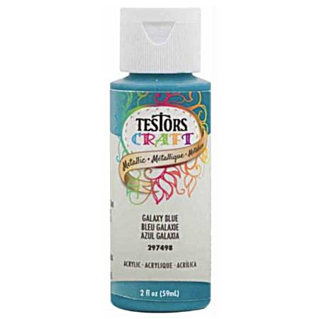 Craft Acrylic Metallic Paint - Galaxy Blue