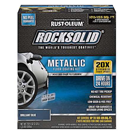 Polycuramine Metallic Floor Coating Kit - 70 Oz.