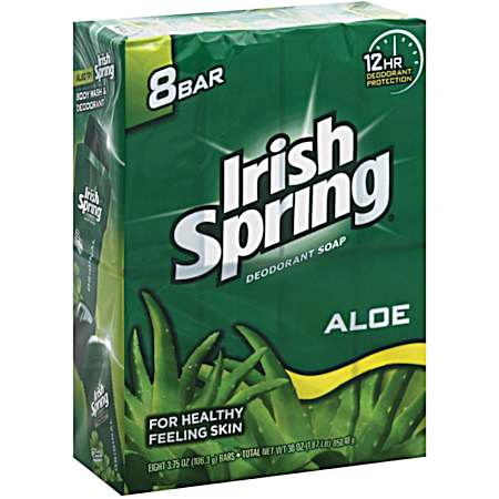 Aloe Deodorant Bar Soap - 8 ct