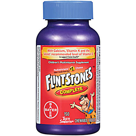 Children's Complete Multivitamin Supplement Chewable Tablets - 150 ct