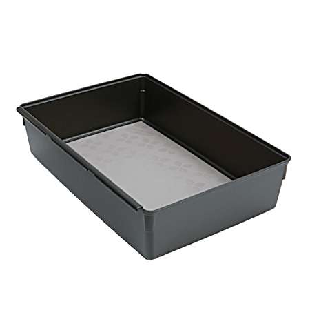 Black No-Slip Drawer Organizer - 6x9