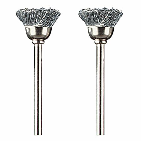 1/2 In. Carbon Steel Brushes - 2 Pk.