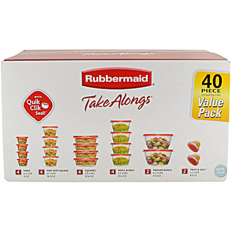 TakeAlongs 40 Pc. Food Storage Set