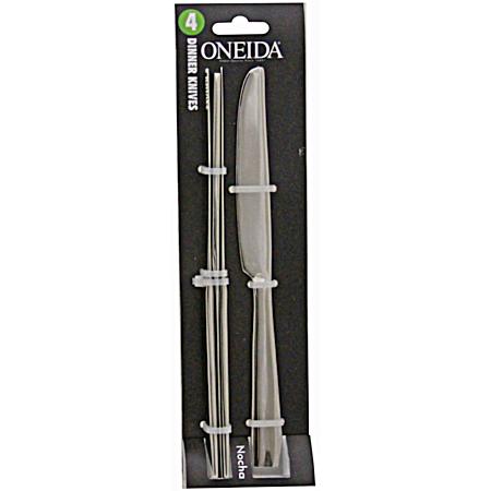 4 Pc Nocha Dinner Knives Set