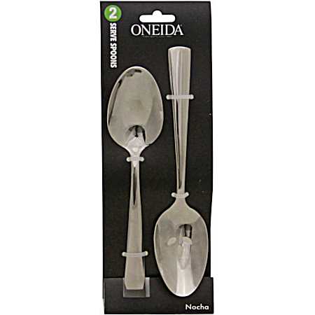 2 Pc Nocha Serve Spoon Set