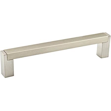 5-1/32 in Brushed Nickel Contemporary Metal & Aluminum Pull