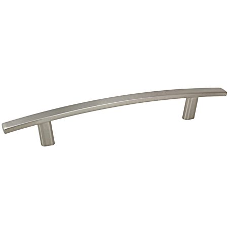 5-1/32 in Brushed Nickel Transitional Metal Pull