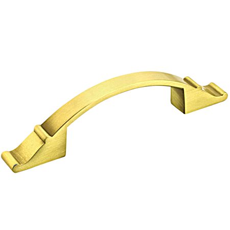 3 in Satin Brass Traditional Metal Pull