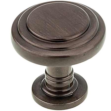 1-5/16 in Honey Bronze Traditional Metal Knob